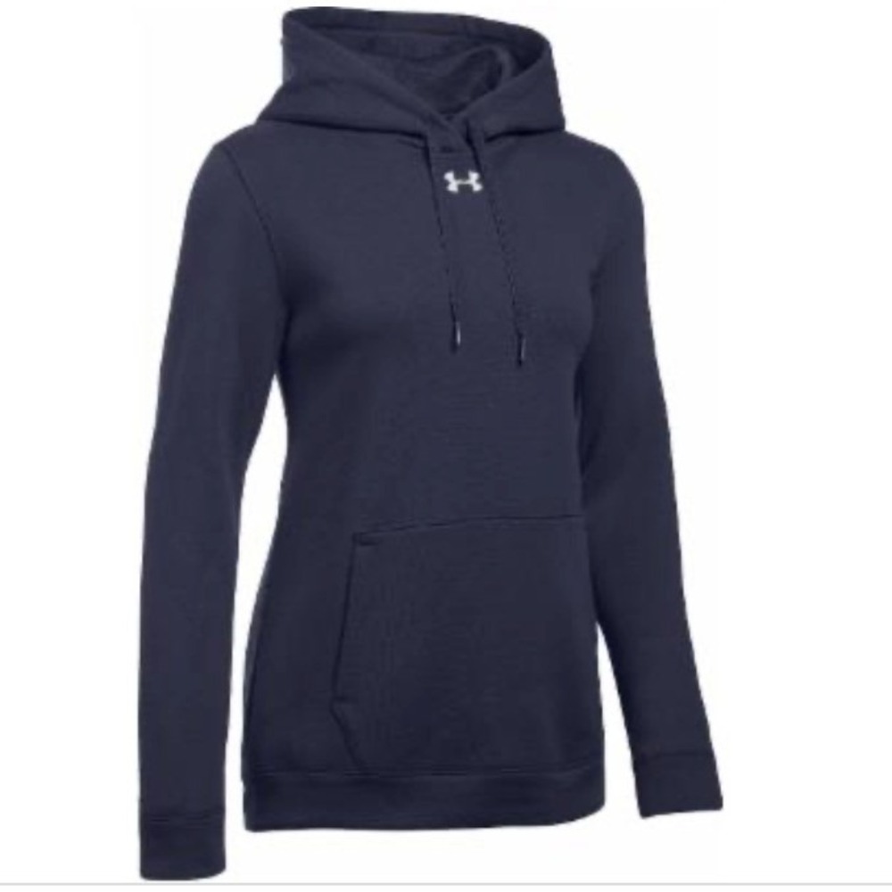Under Armour Hoodie Boys Youth XL Navy Blue New Fleece Pullover